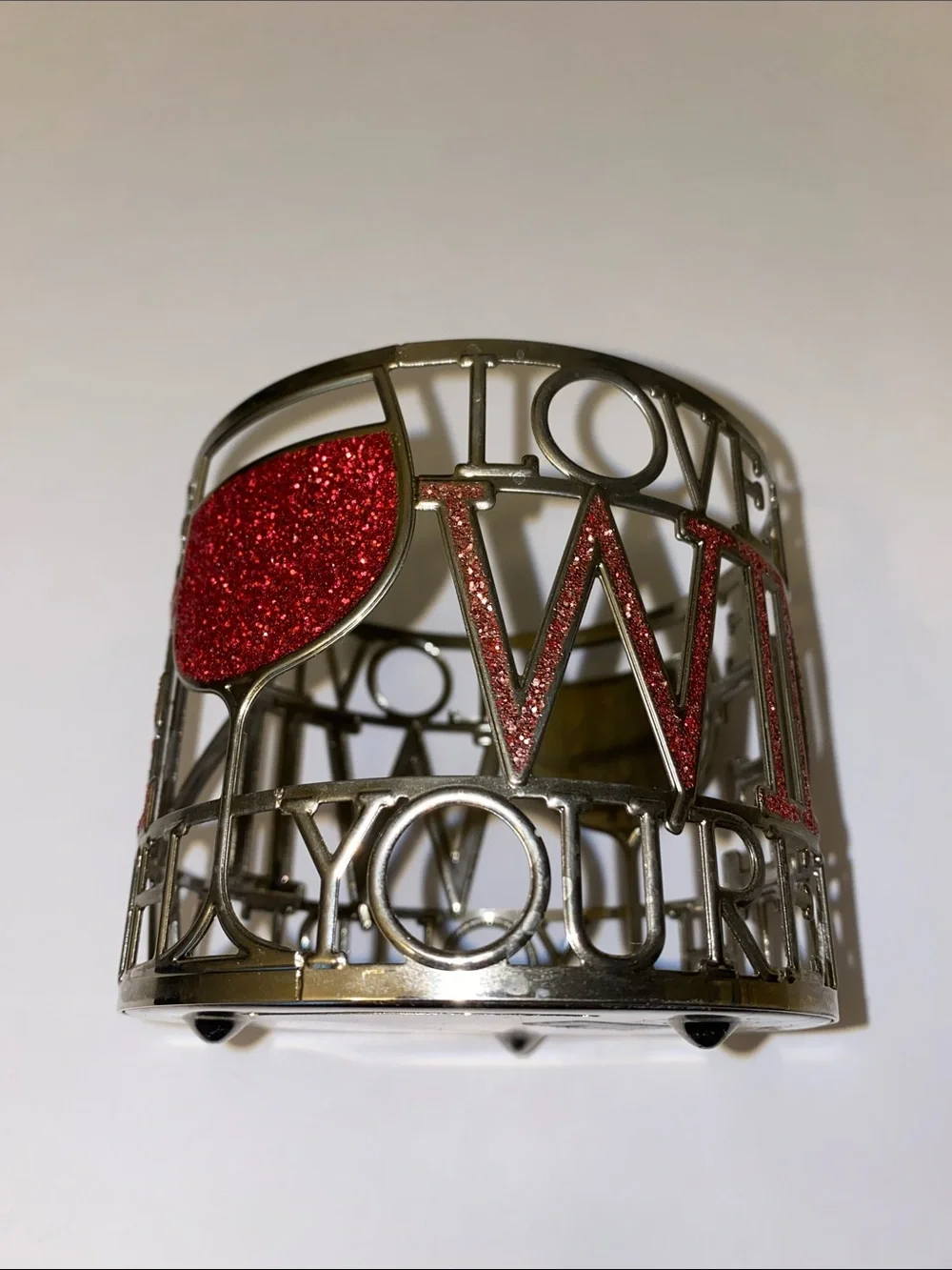 Bath & Body Works Love the Wine You’re With Candle Holder